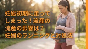 妊娠初期に走ってしまった！流産の影響は？妊婦のランニングと対処法