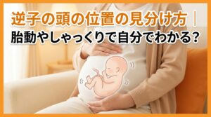逆子の頭の位置の見分け方｜胎動やしゃっくりで自分でわかる？