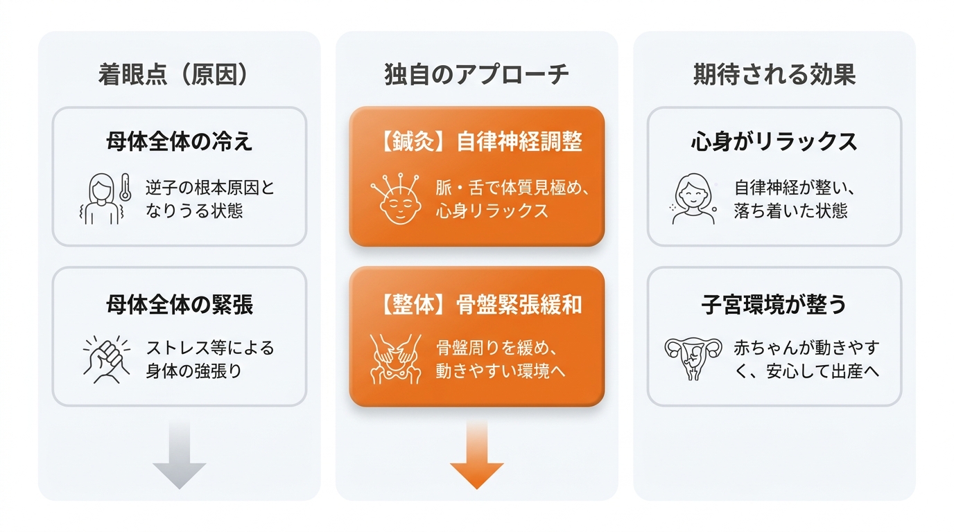 身体の冷えと緊張に着目した住吉鍼灸院アネックス独自のケア
